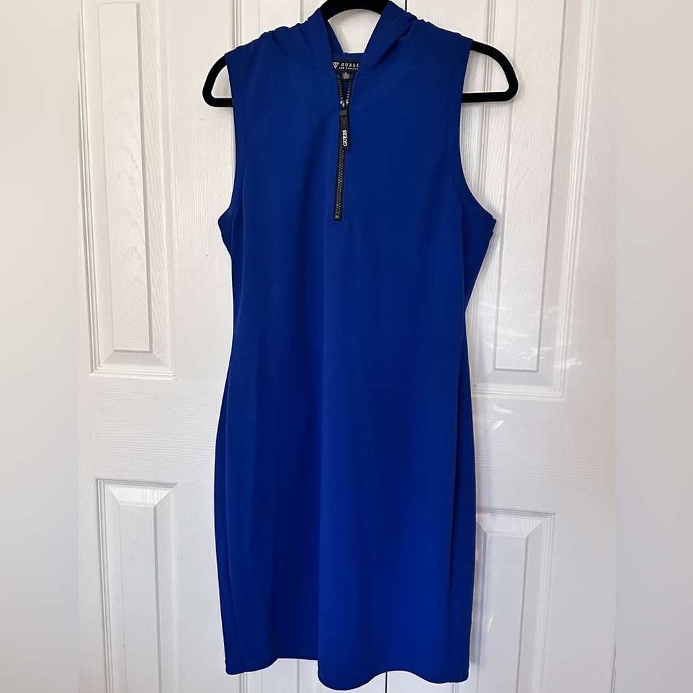 Guess Blue Sleeveless Dress